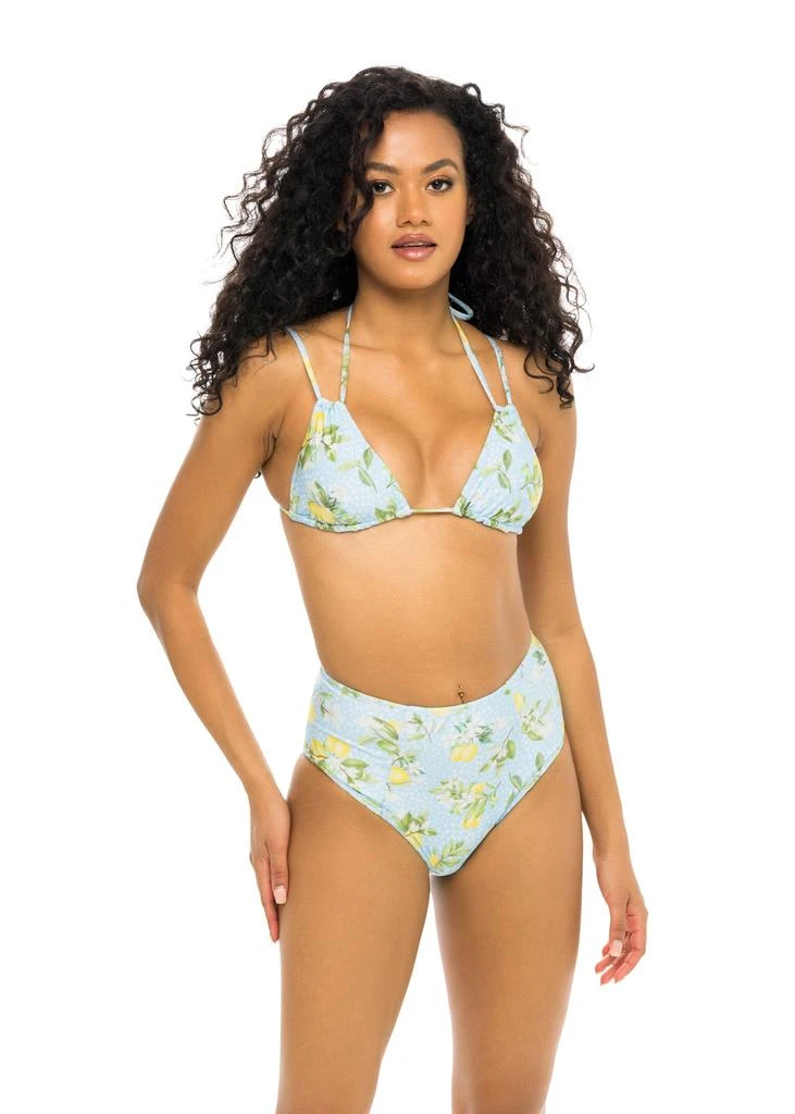 商品JMP The Label|Laguna High Waist Bikini Bottom - Main Squeeze Print,价格¥159,第2张图片详细描述