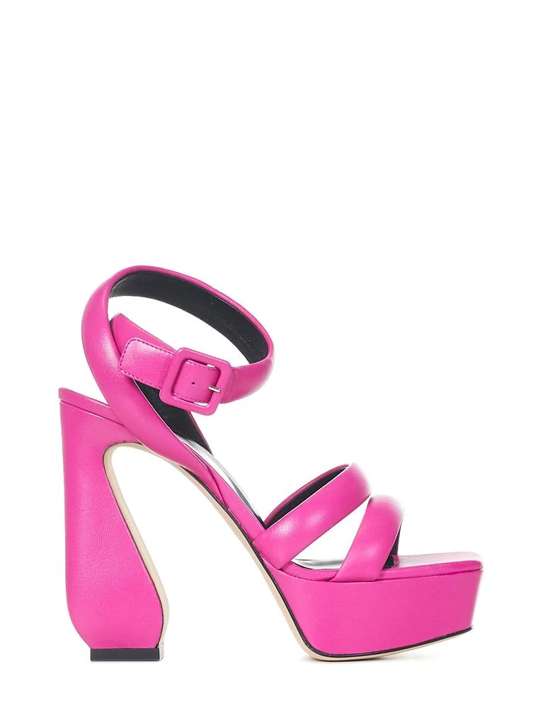 商品SI ROSSI|SI ROSSI Sandals Fuchsia,价格¥5984,第1张图片