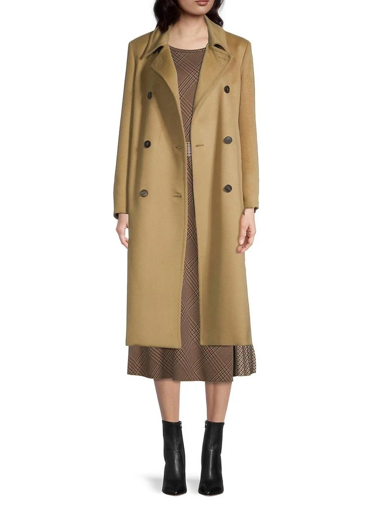 商品Weekend Max Mara|Afide Double-Breasted Belted Coat,价格¥5195,第2张图片详细描述