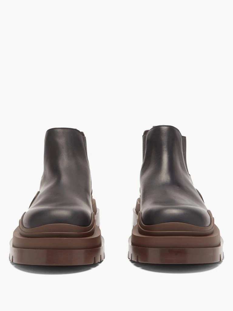 商品Bottega Veneta|The Tire leather Chelsea boots,价格¥10393,第5张图片详细描述