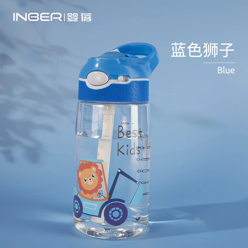 婴蓓INBER 儿童Tritan高透鸭嘴吸管杯400ml 商品