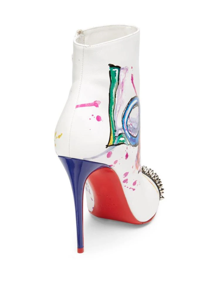 商品Christian Louboutin|Christian Louboutin - Love Is A Boot Spiked Leather Booties,价格¥9749,第2张图片详细描述