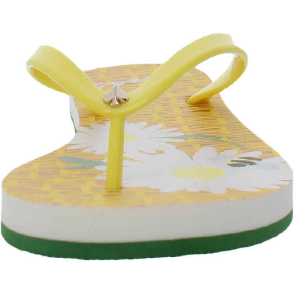 商品Kate Spade|Kate Spade New York Womens New Fiji Thong Slip On Flip-Flops,价格¥92,第4张图片详细描述