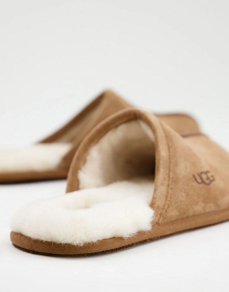 商品UGG|Ugg scuff sheepskin slippers in tan,价格¥712,第4张图片详细描述