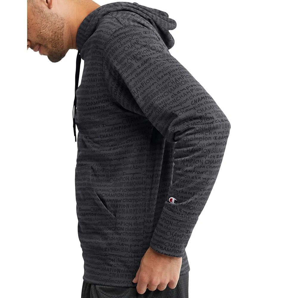 商品CHAMPION|Men's AOP Game Day Long-Sleeve Stretch Hoodie,价格¥135,第3张图片详细描述