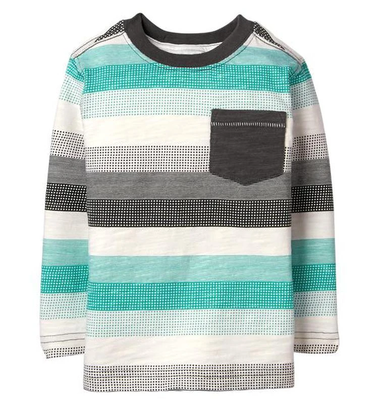 商品Gymboree|Microprint Stripe Tee,价格¥76,第1张图片