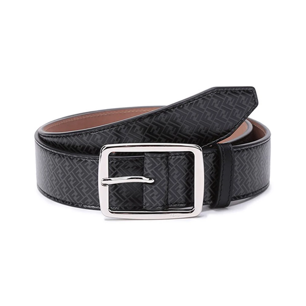 商品Fendi|FENDI 男士双F印花腰带 7C0434AGLPF0L6B,价格¥2224,第1张图片