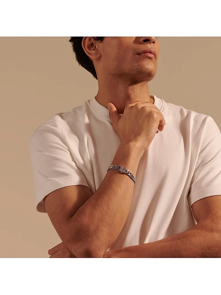 商品John Hardy|Chain Collection Sterling Silver Engraved Bracelet,价格¥7343,第4张图片详细描述