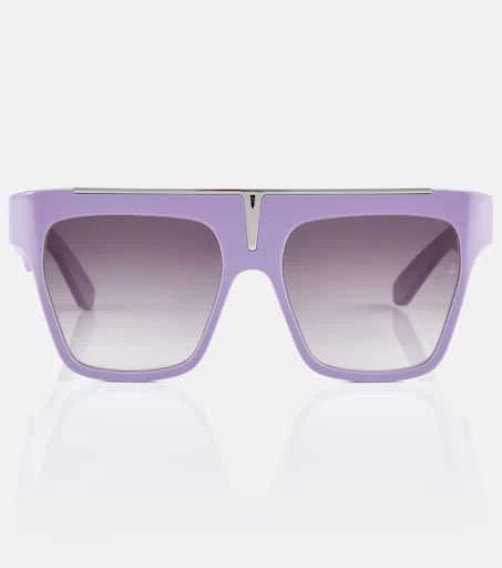 商品Jacques Marie Mage|x Evangelie Smyrniotaki Selini flat-brow sunglasses,价格¥4666,第1张图片