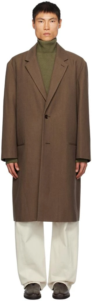 商品Lemaire|Brown Suit Coat,价格¥3771,第1张图片