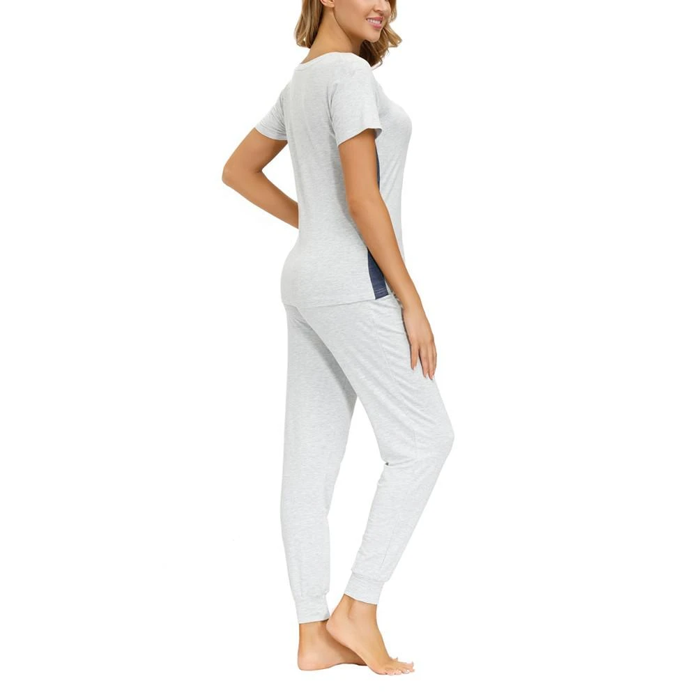 商品Echo Design|Women's V-neck Tee with Joggers, 2 Pieces,价格¥481,第3张图片详细描述