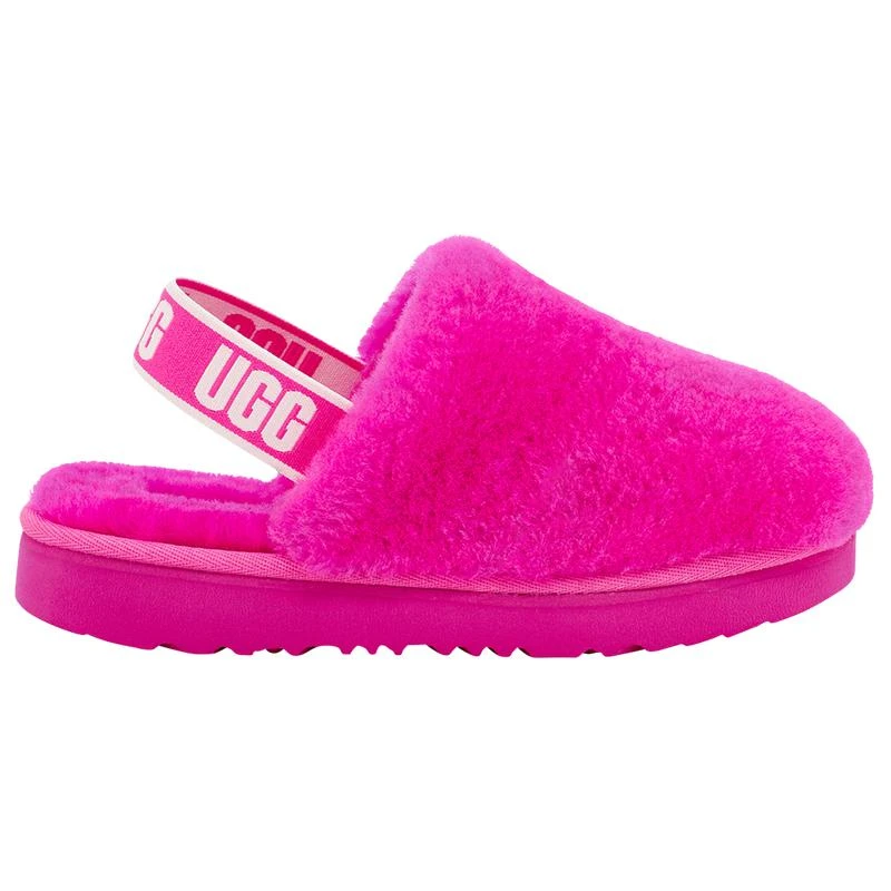 商品UGG|UGG Fluff Yeah Clogs - Girls' Grade School,价格¥450,第1张图片