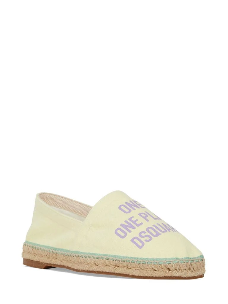 商品DSQUARED2|Organic Cotton Canvas Espadrilles,价格¥1937,第2张图片详细描述