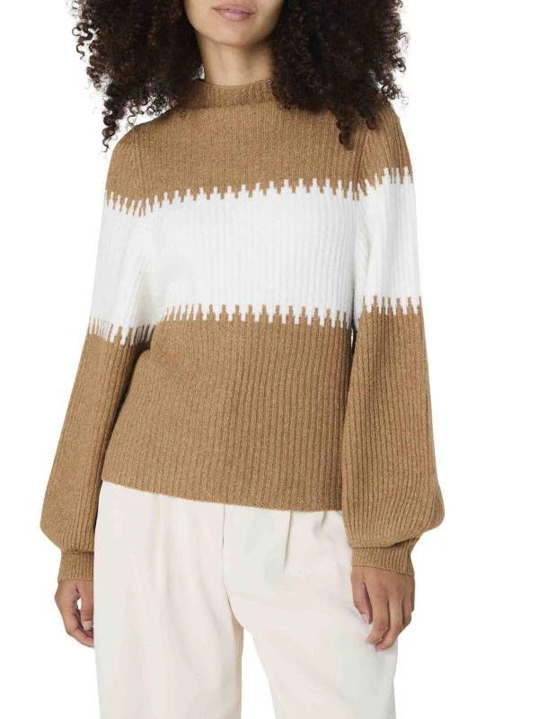 商品French Connection|Sophia Colorblock Ribbed Sweater,价格¥240,第1张图片