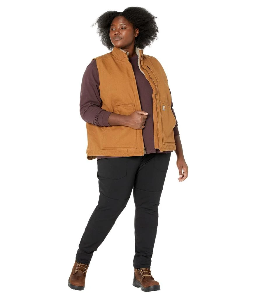 商品Carhartt|Plus Size OV277 Sherpa Lined Mock Neck Vest,价格¥600,第4张图片详细描述