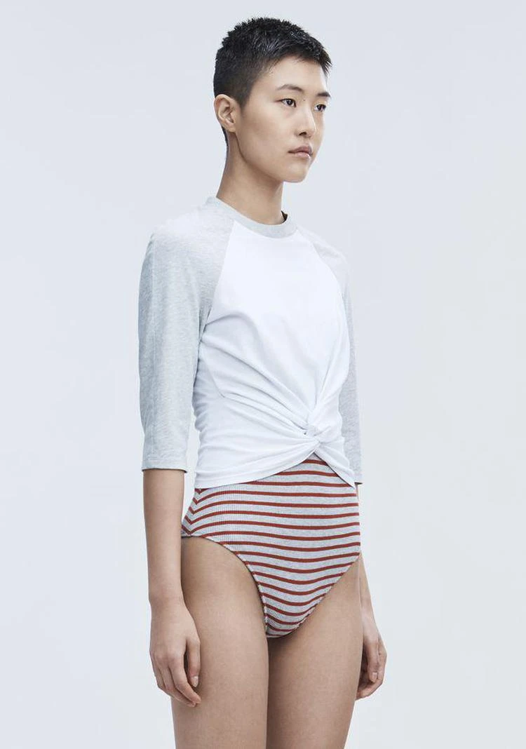 商品Alexander Wang|TWIST FRONT TOP,价格¥588,第5张图片详细描述