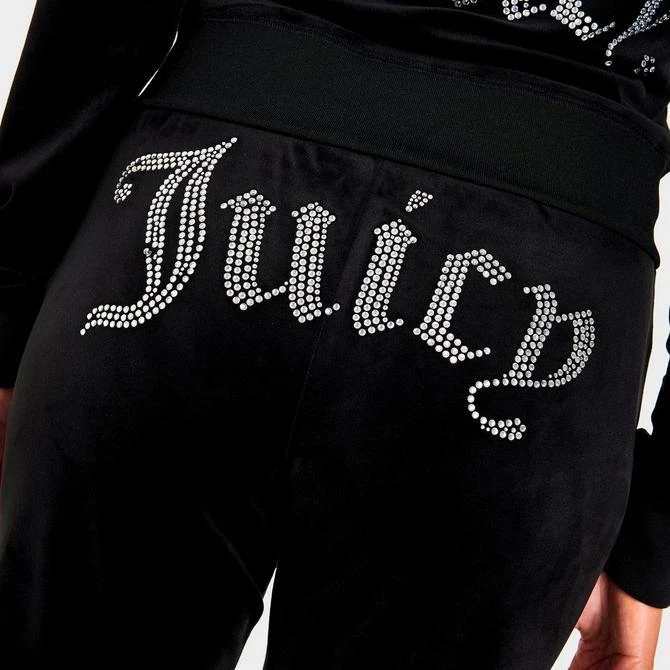 Women's Juicy Couture OG Big Bling Velour Track Pants 商品