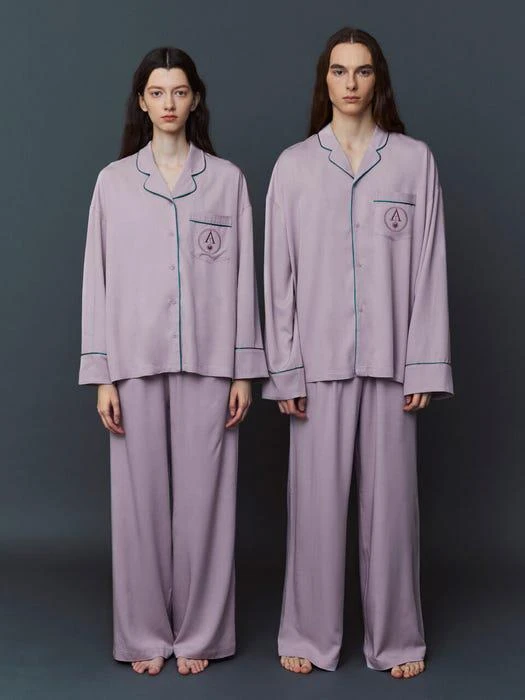 商品ATEMPO|Classic Pajama Set (Lilac),价格¥1192,第5张图片详细描述