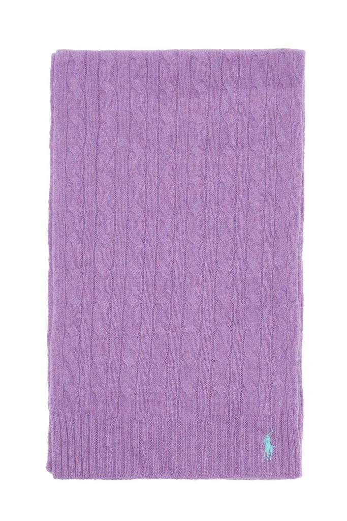 商品Ralph Lauren|Polo ralph lauren wool and cashmere cable-knit scarf,价格¥628,第1张图片