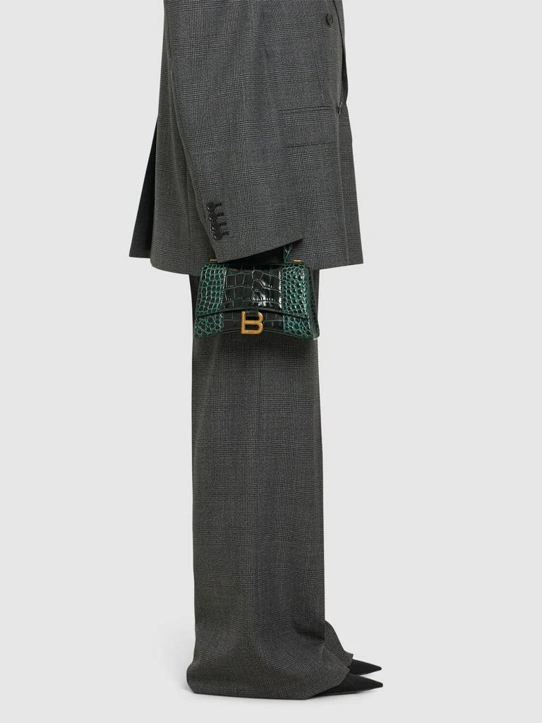 商品Balenciaga|Xs Hourglass Embossed Leather Chain Bag,价格¥21652,第1张图片