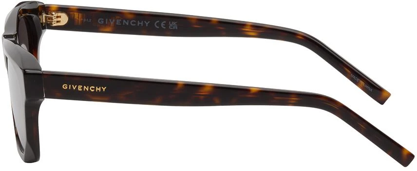 商品Givenchy|Tortoiseshell Rectangular Sunglasses,价格¥699,第3张图片详细描述