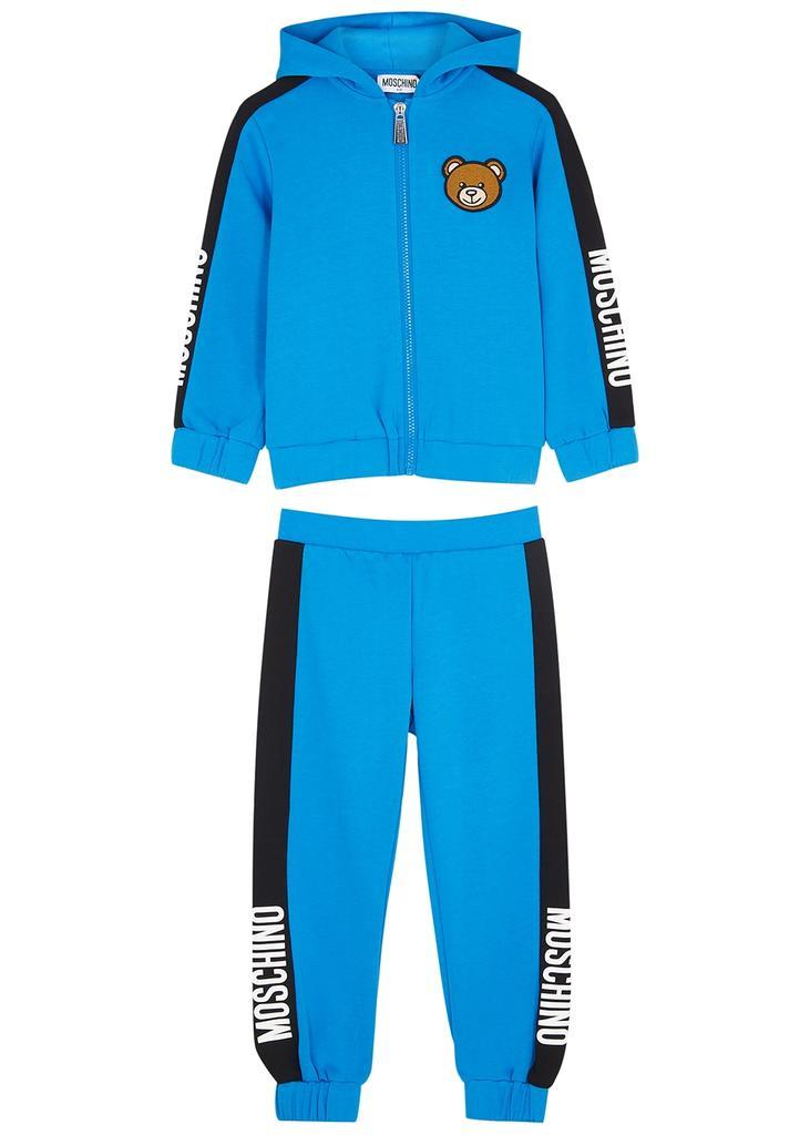 商品Moschino|KIDS Logo panelled jersey tracksuit,价格¥2286,第1张图片