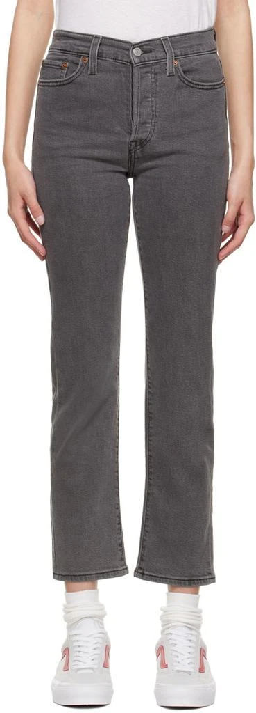 商品Levi's|Gray Wedgie Jeans,价格¥359,第1张图片