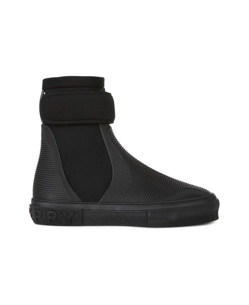 商品Burberry|Panelled High-top Sneakers,价格¥5119,第1张图片