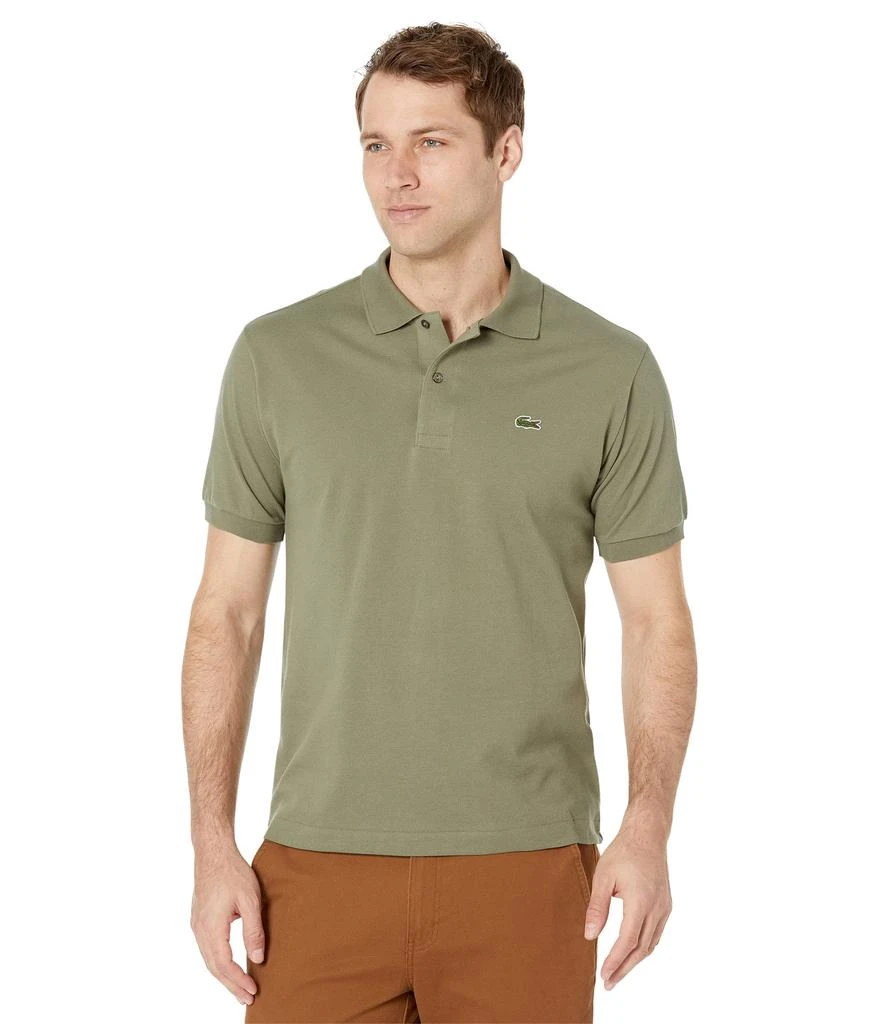 商品Lacoste|Short Sleeve Classic Pique Polo Shirt,价格¥691,第1张图片