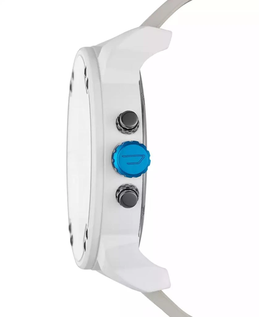 商品Diesel|Men's Chronograph Mr. Daddy 2.0 White Leather Strap Watch 57mm,价格¥2940,第2张图片详细描述