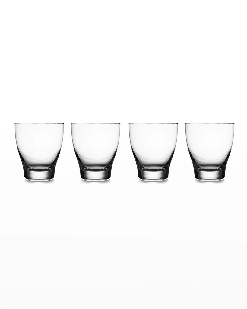 商品Nambe|Vie Double Old-Fashioned Glasses, Set of 4,价格¥466,第1张图片