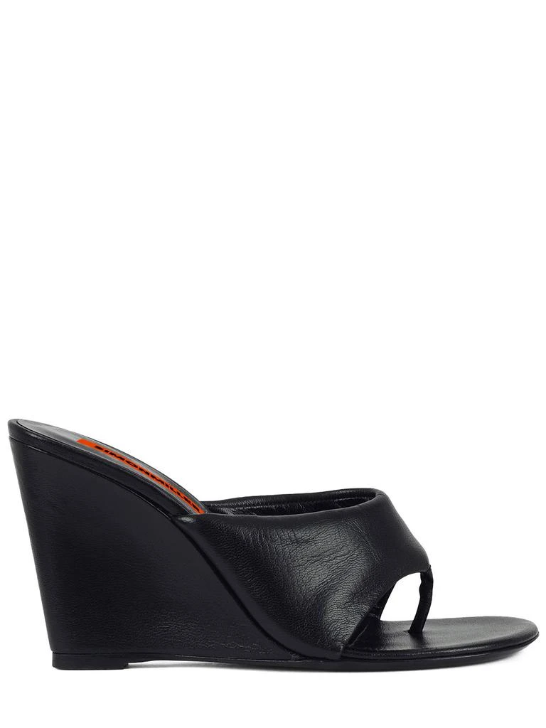 商品Simon Miller|100mm Ghost Leather Wedges,价格¥1940,第1张图片