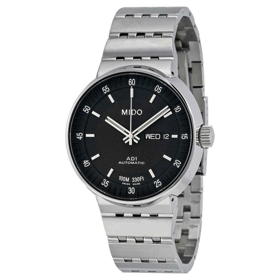 商品MIDO|Mido All Dial Automatic Black Dial Mens Watch M834041813,价格¥2972,第1张图片