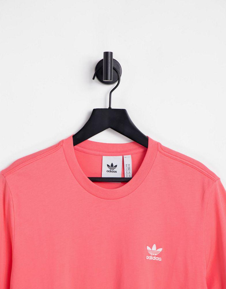 adidas Originals Essentials t-shirt in pink商品第4张图片规格展示