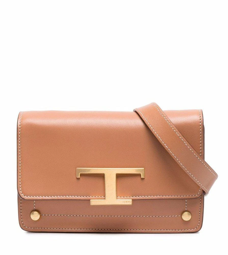 商品Tod's|Tod's Timeless Logo Plaque Chained Belt Bag,价格¥6138,第1张图片