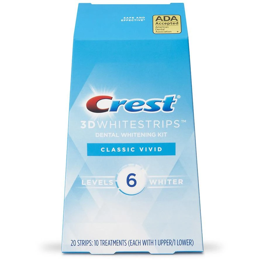 商品Crest|佳洁士经典3D美白牙贴30分钟版 10对,价格¥270,第1张图片