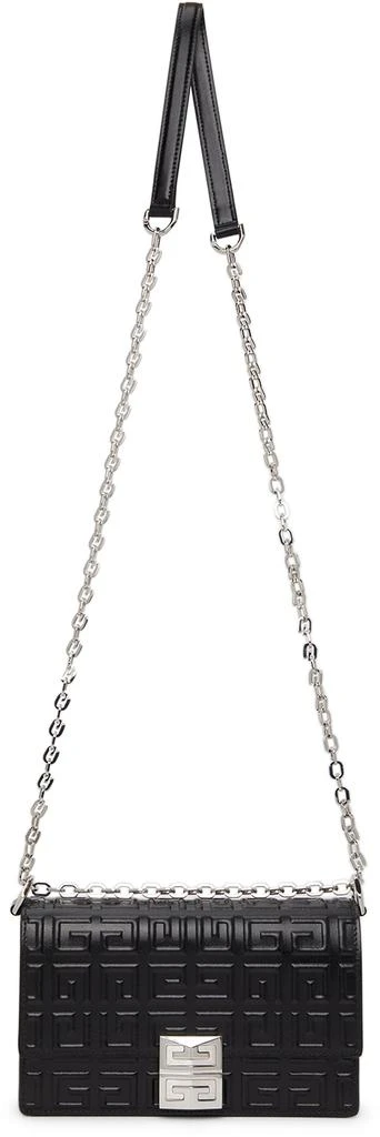 商品Givenchy|黑色小号 4G 压花单肩包,价格¥12200,第1张图片