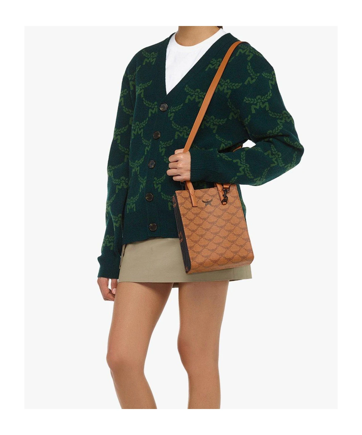 商品【商品预售7天】 MCM|MCM 女士斜挎包 MMTEATA01CO001 棕色,价格¥4181,第5张图片详细描述