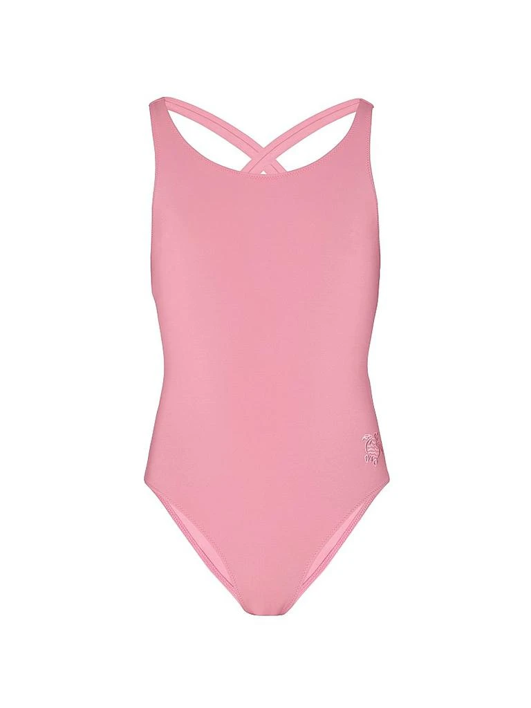 商品Vilebrequin|Little Girl's & Girl's Crisscross-Back One-Piece Swimsuit,价格¥1254,第1张图片