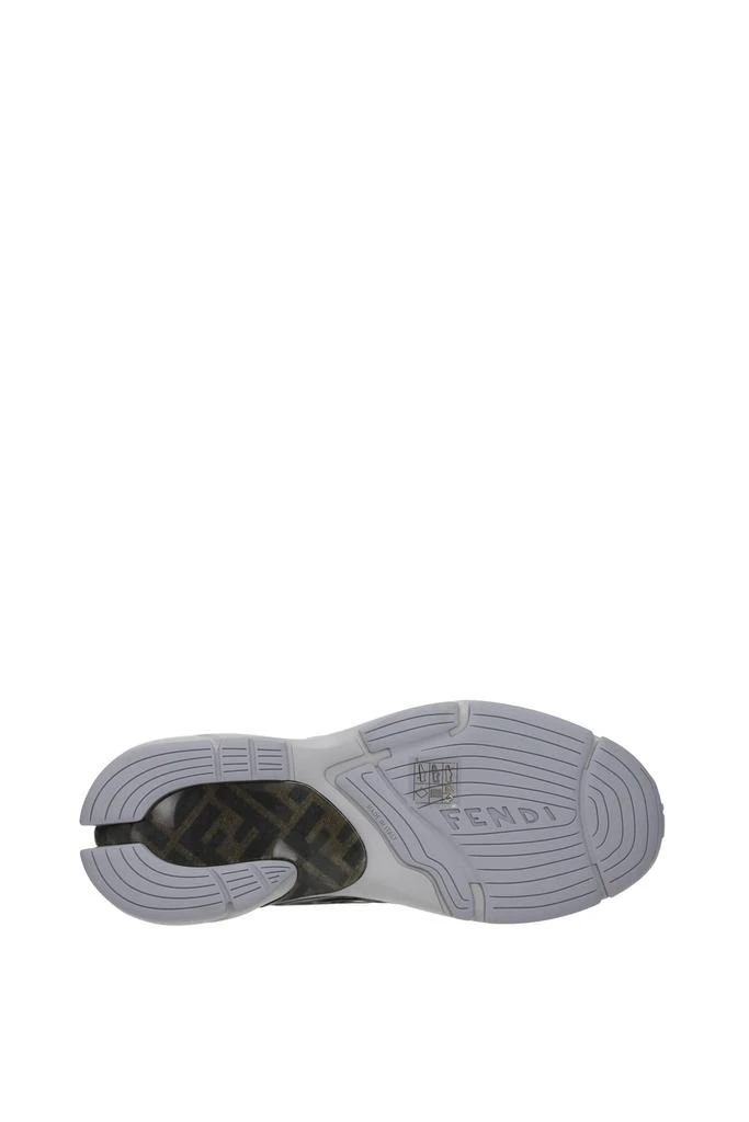 商品Fendi|Sneakers faster Fabric Gray Silver,价格¥3717,第5张图片详细描述