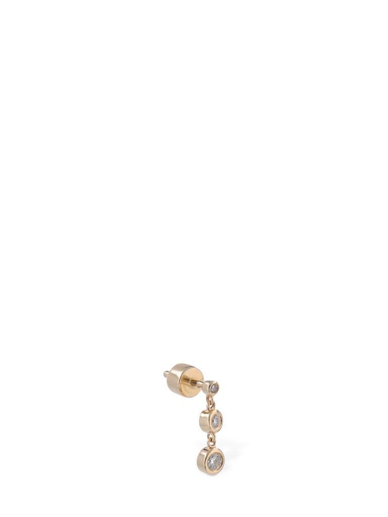 商品Maria Black|14kt & Diamond Chandelier Mono Earring,价格¥3515,第4张图片详细描述