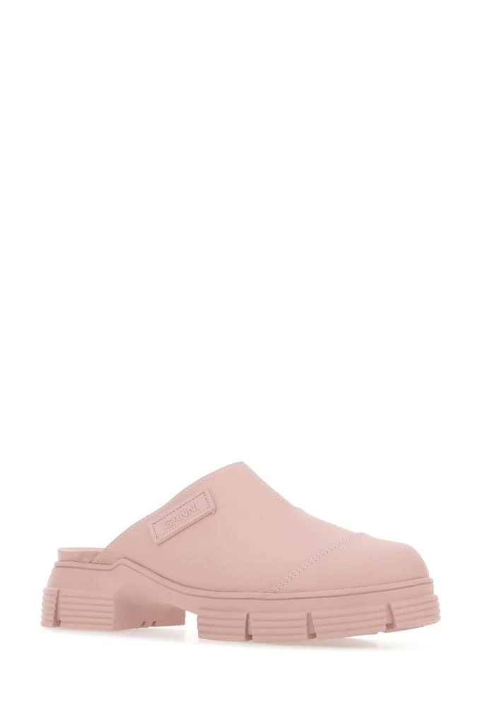 商品Ganni|Pastel pink rubber slippers,价格¥1038,第1张图片