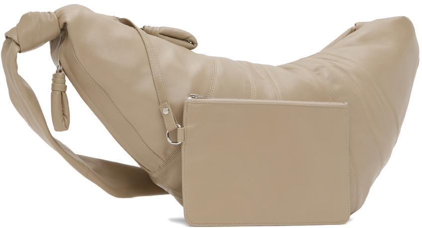 商品Lemaire|Taupe Large Croissant Shoulder Bag,价格¥5970,第4张图片详细描述
