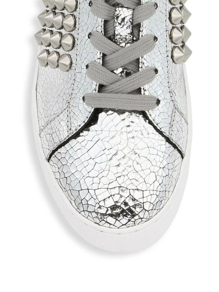 商品Michael Kors|Valin Leather Sneakers,价格¥1050,第3张图片详细描述