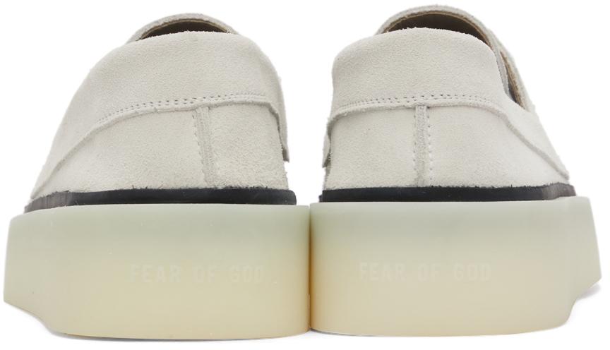 Off-White Suede Boat Shoes商品第4张图片规格展示