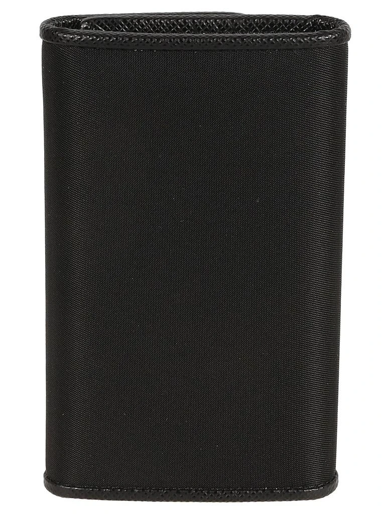 商品Prada|Prada Logo Plaque Tri-Fold Key Case,价格¥3099,第2张图片详细描述