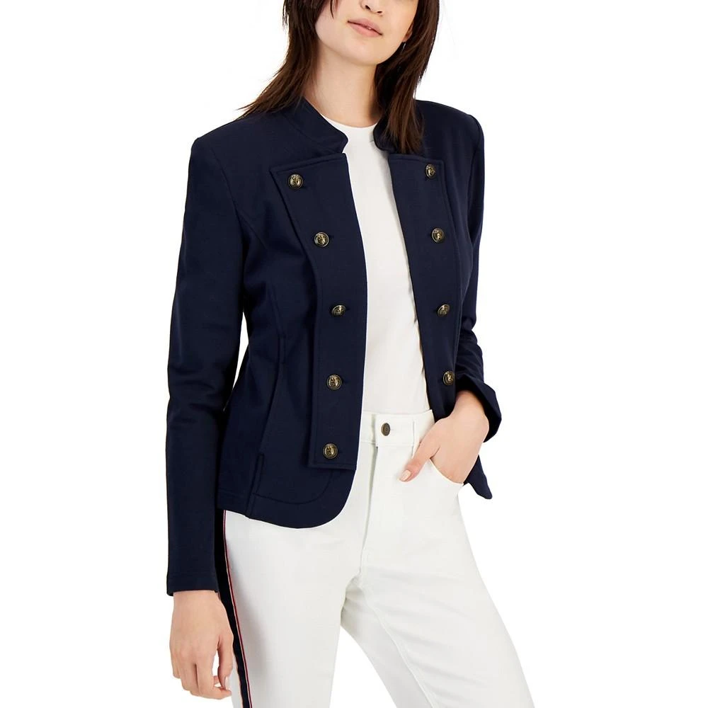 商品[国内直发] Tommy Hilfiger|Women's Military Band Jacket,价格¥558,第1张图片