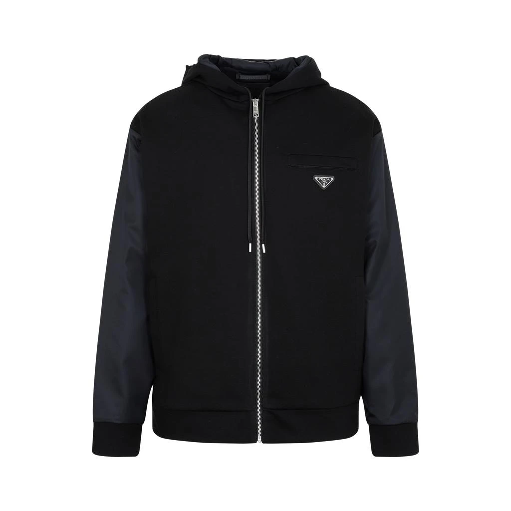 商品Prada|PRADA  RE-NYLON COTTON SWEATSHIRT,价格¥7975,第1张图片