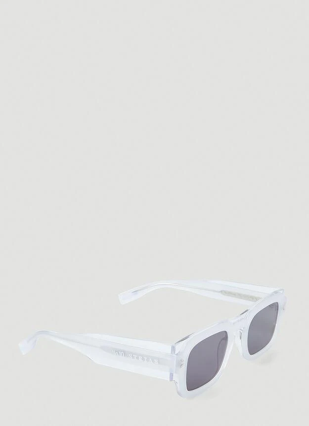 商品Alexander McQueen|Striae Sunglasses in White,价格¥523,第3张图片详细描述