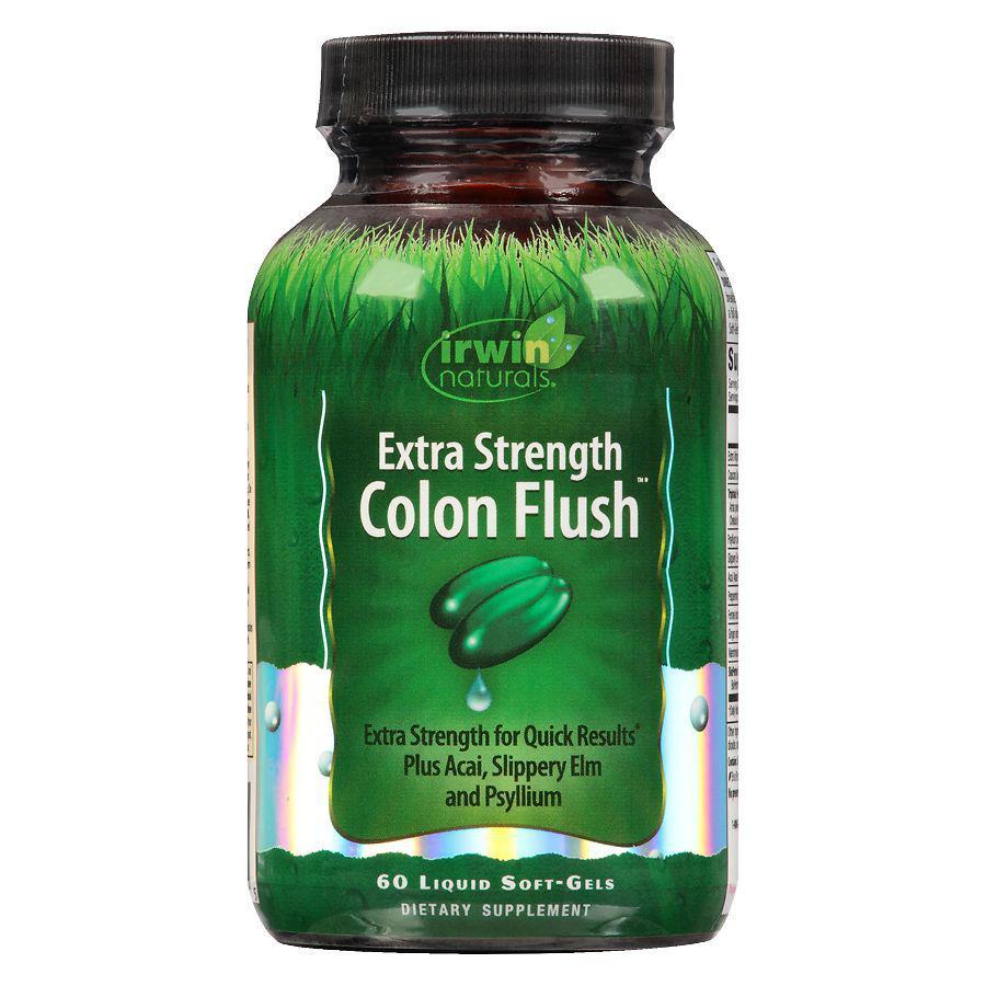 商品Irwin Naturals|Colon Flush Softgels Extra Strength,价格¥116,第1张图片